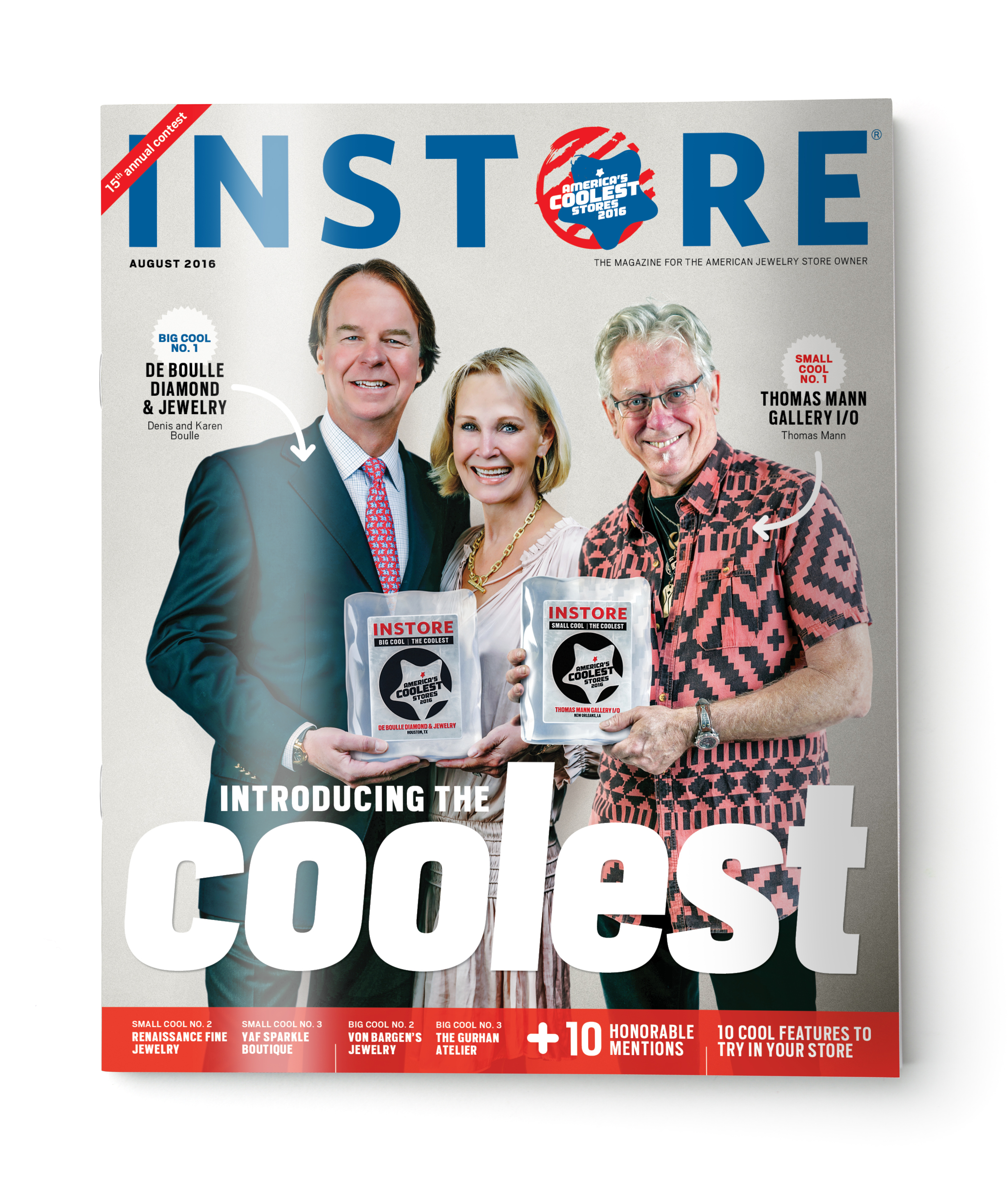 Blank grey brochure cover