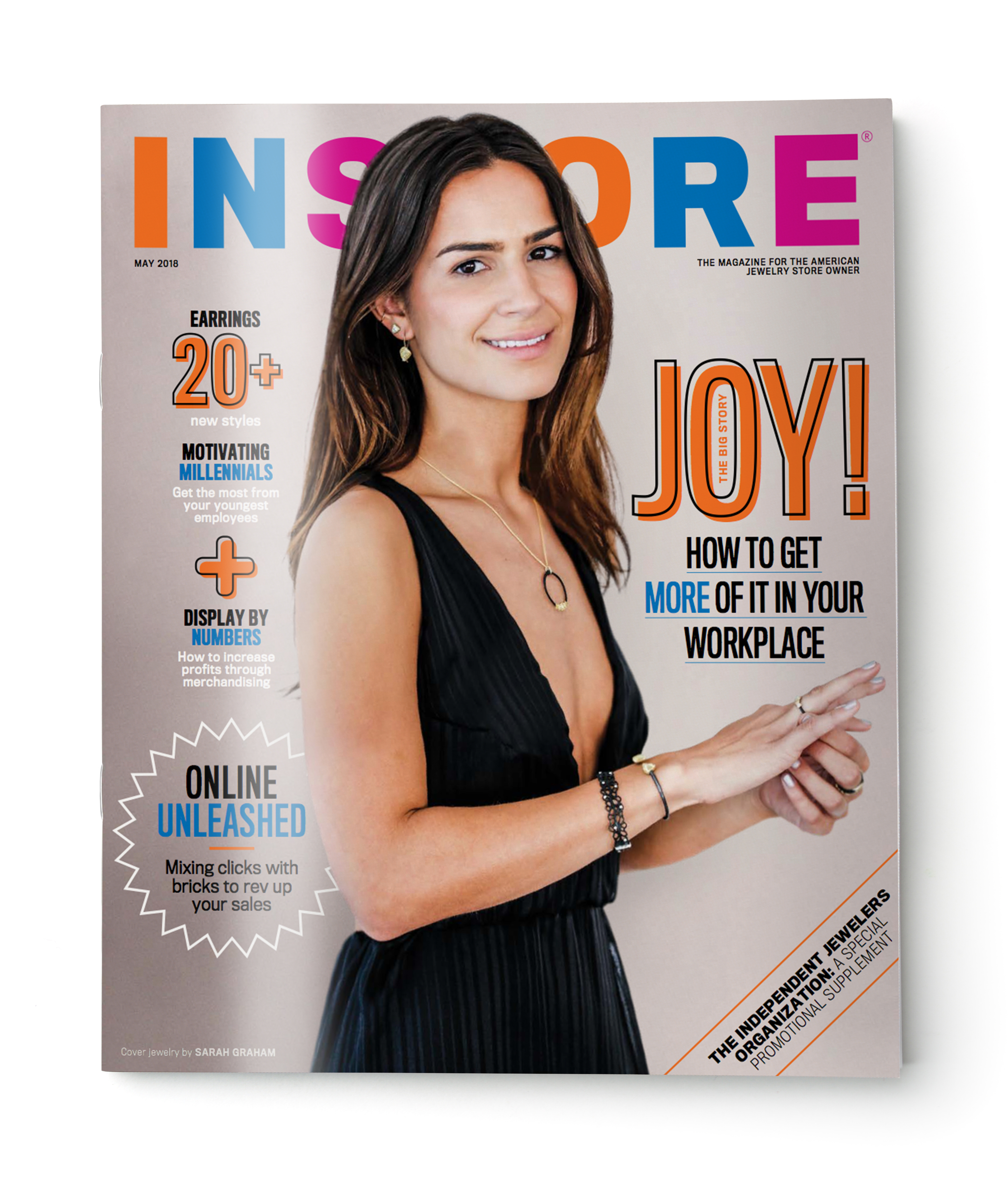 Blank grey brochure cover