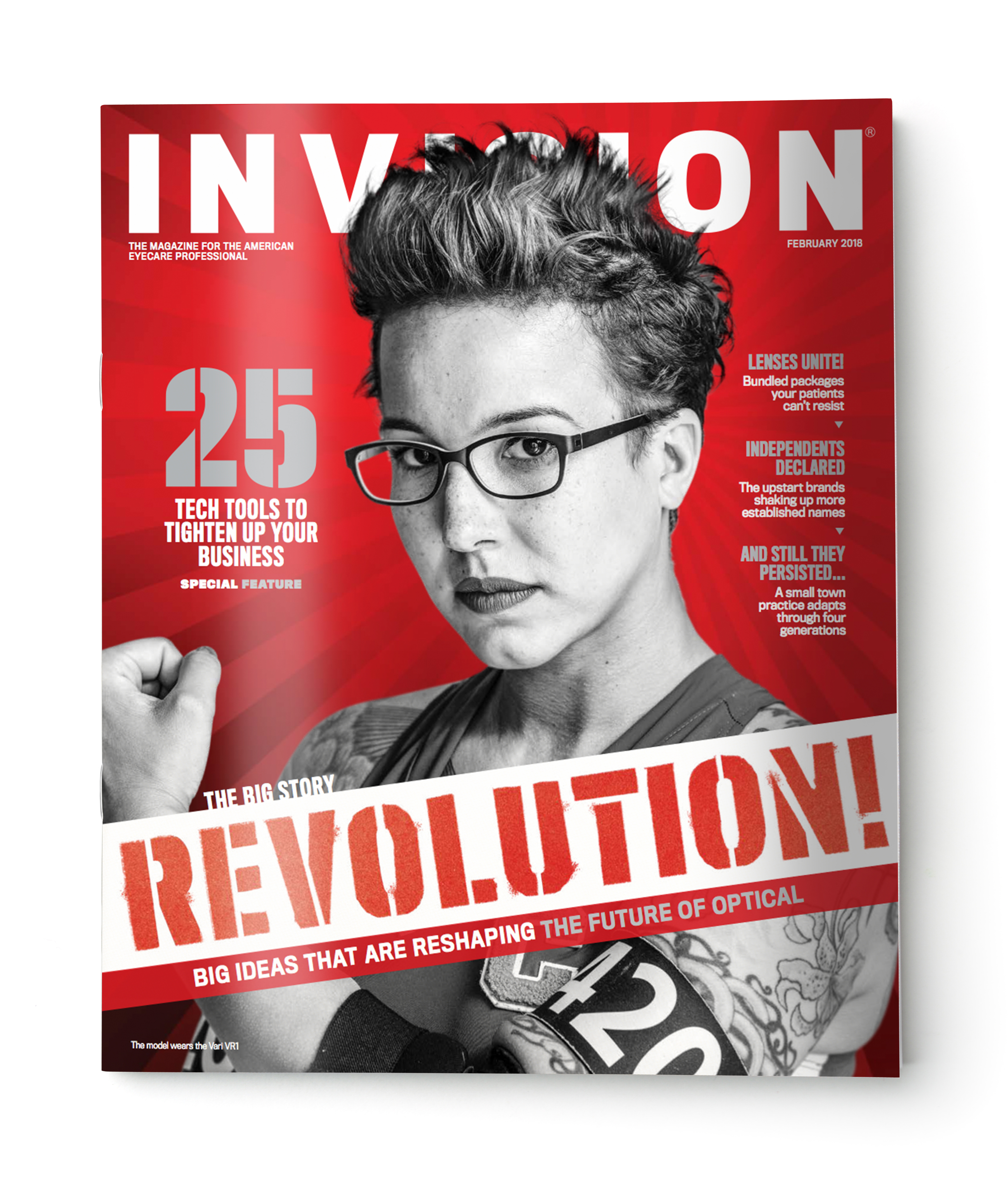 Blank grey brochure cover