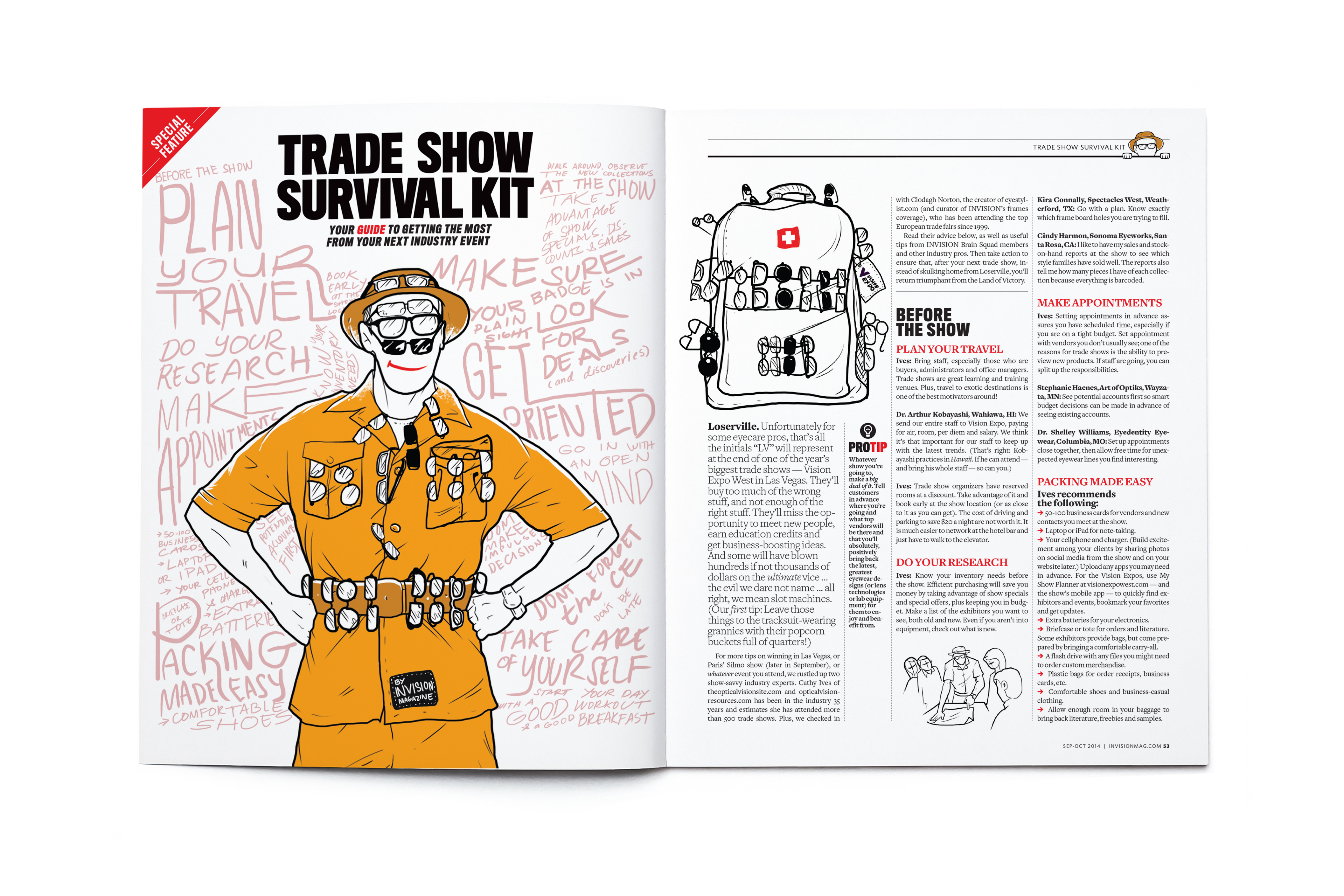 Blank open magazine isolated